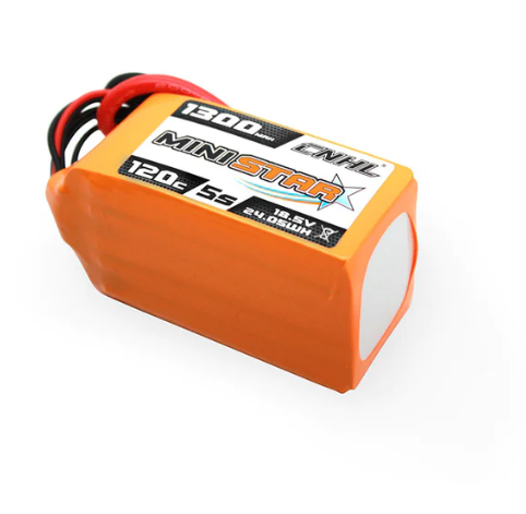 CNHL MiniStar 1300mAh 18,5V 5S 120C Lipo Akku mit XT60 Stecker   LiPo24.de