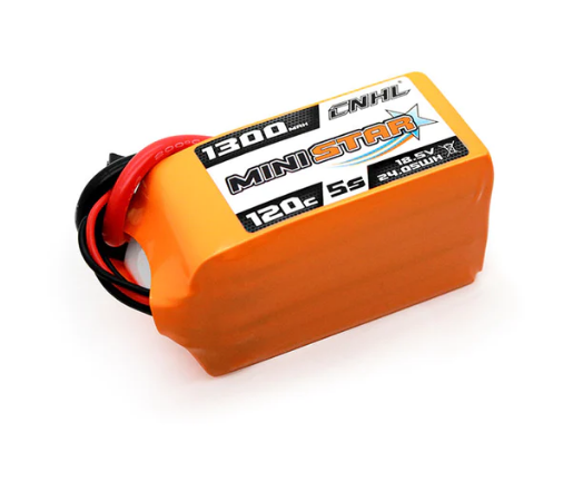 CNHL MiniStar 1300mAh 18,5V 5S 120C Lipo Akku mit XT60 Stecker   LiPo24.de