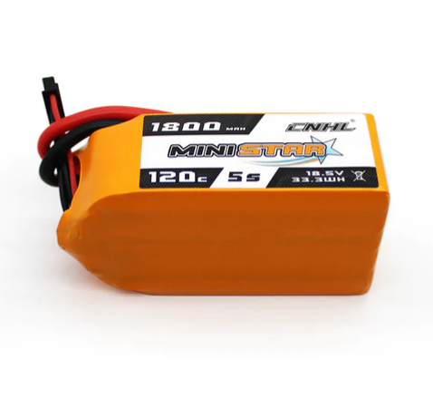 CNHL MiniStar 1800mAh 18,5V 5S 120C Lipo Akku mit XT60 Stecker   LiPo24.de