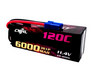CNHL Racing Series LiHV 6000mAh 11,4V 3S 120C HV Hartschalen Lipo Akku mit EC5 Stecker   LiPo24.de
