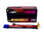 CNHL Racing Series LiHV 4900mAh 7,6V 2S2P 120C HV Shorty Hartschalen Lipo Akku mit EC3 Stecker   LiPo24.de