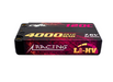 CNHL Racing Series LiHV 4000mAh 7,6V 2S 120C HV Shorty Hartschalen Lipo Akku mit EC3 Stecker   LiPo24.de