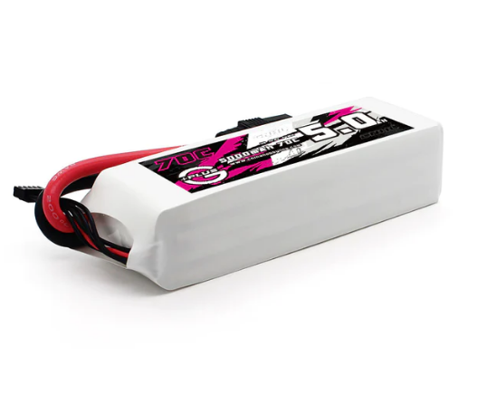 CNHL G+Plus 5000mAh 14,8V 4S 70C Lipo Akku mit QS8 Stecker   LiPo24.de