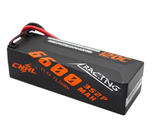 CNHL Racing Series 6600mAh 11,1V 3S 120C Hartschalen Lipo Akku mit T/Dean Stecker   LiPo24.de