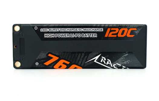 CNHL Racing Series 7600mAh 7,4V 2S 120C Hartschalen Lipo Akku mit T/Dean Stecker   LiPo24.de
