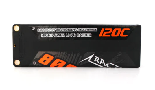 CNHL Racing Series 8000mAh 7,4V 2S 120C Hartschalen Lipo Akku mit T/Dean Stecker (2 St.)   LiPo24.de