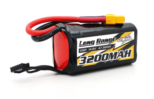 CNHL 18650 DLG 4S1P 3200mAh 14,8V 3C Li Ion Long Range Pack XT60 Stecker   LiPo24.de