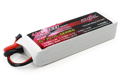 CNHL 3300mAh 14,8V 4S 40C Lipo Akku mit XT60 Stecker   LiPo24.de