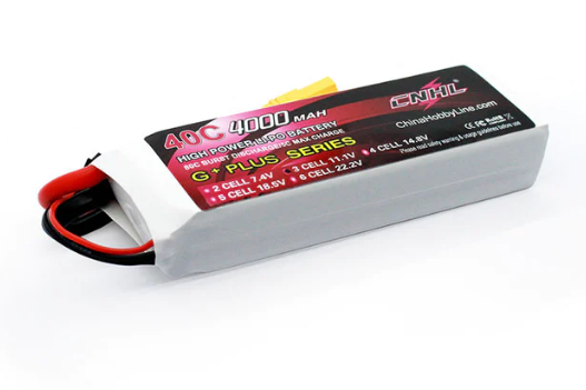 CNHL 4000mAh 11,1V 3S 40C Lipo Akku mit XT90 Stecker   LiPo24.de