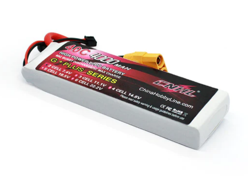 CNHL 4000mAh 7,4V 2S 40C Lipo Akku mit XT90 Stecker   LiPo24.de