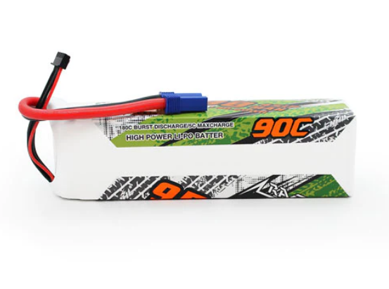 CNHL Racing Series 9500mAh 14,8V 4S 90C Lipo Akku mit EC5 Stecker   LiPo24.de