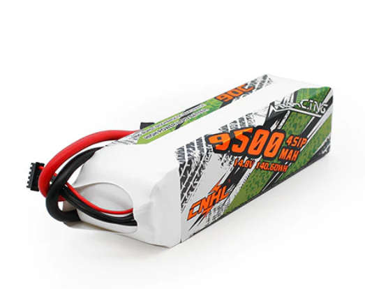 CNHL Racing Series 9500mAh 14,8V 4S 90C Lipo Akku mit QS8 Stecker   LiPo24.de