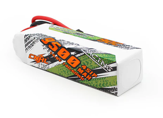 CNHL Racing Series 9500mAh 14,8V 4S 90C Lipo Akku mit QS8 Stecker   LiPo24.de