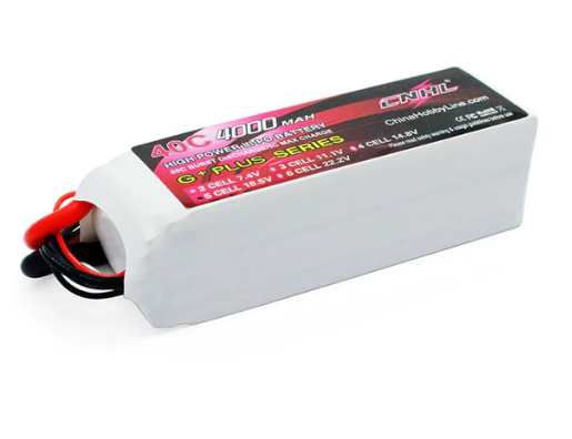 CNHL 4000mAh 18,5V 5S 40C Lipo Akku mit XT90 Stecker   LiPo24.de