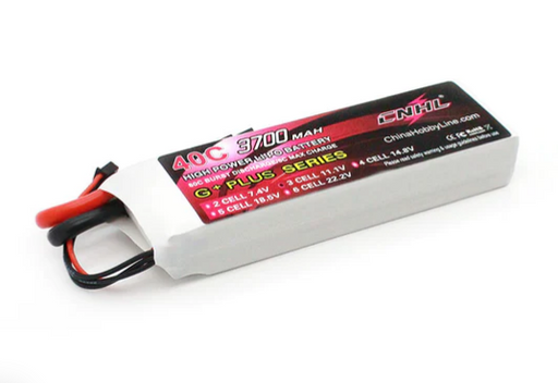 CNHL 3700mAh 11,1V 3S 40C Lipo Akku mit XT60 Stecker   LiPo24.de