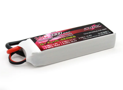 CNHL 3300mAh 14,8V 4S 30C Lipo Akku mit XT60 Stecker   LiPo24.de