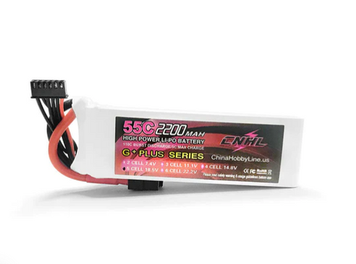 CNHL 2200mAh 18,5V 5S 55C Lipo Akku mit XT60 Stecker   LiPo24.de