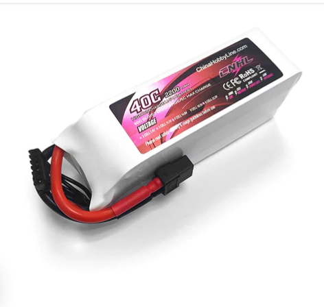 CNHL 2200mAh 18,5V 5S 40C Lipo Akku mit XT60 Stecker   LiPo24.de