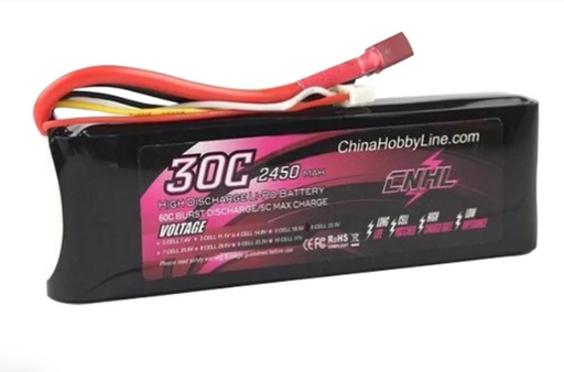 CNHL 2450mAh 22,2V 6S 30C Lipo Akku mit T/Dean Stecker   LiPo24.de
