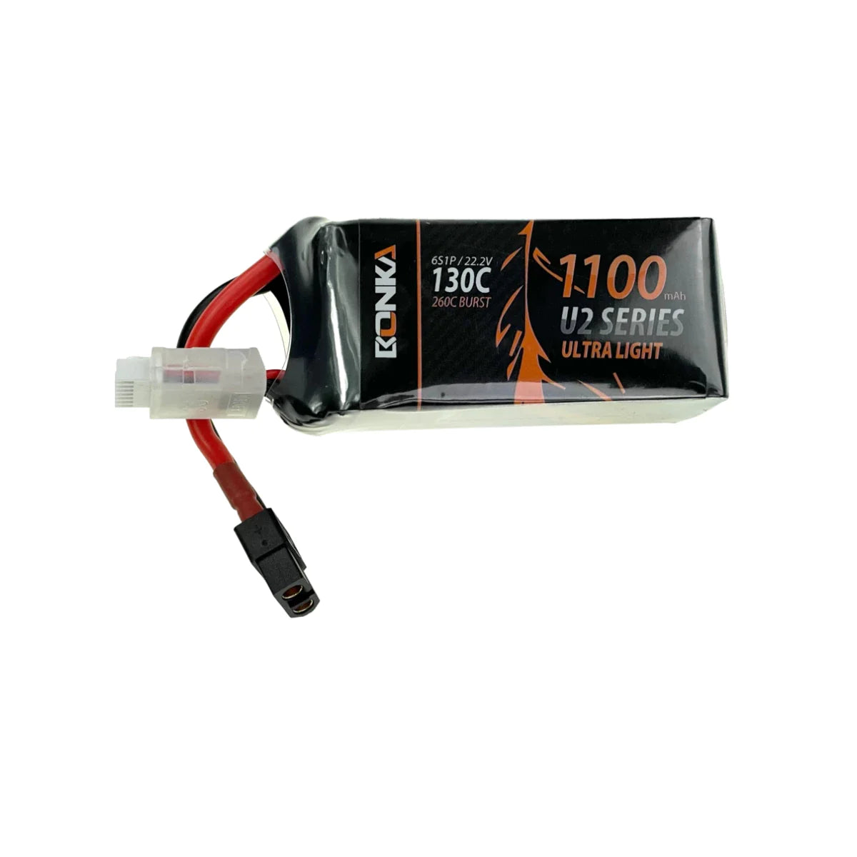 Bonka Lipo Akku1100mAh 22,2V 130C/260C FPV XT60 #1 - LiPo24.de