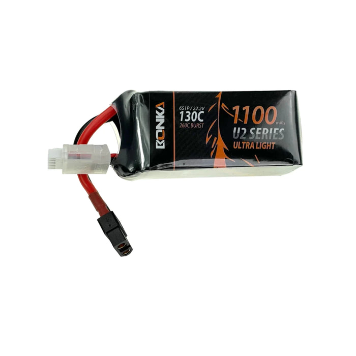 Bonka Lipo Akku1100mAh 22,2V 130C/260C FPV XT60 #1   LiPo24.de