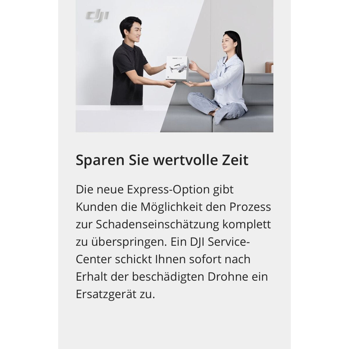 DJI Care Refresh (Mavic 3 Cine) 1 und 2 Jahr (Karte)