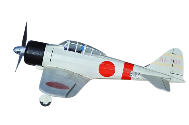 Tony Ray Mitsubishi A6M2 Zero Fighter Slow Flyer KIT 400 mm