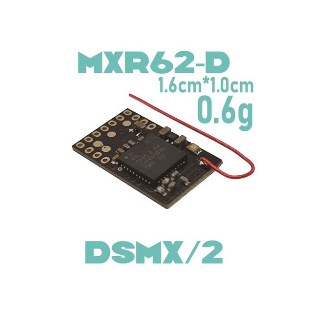 FM Micro RX MXR62-D V2 6CH 5A - DSMX/DSM2