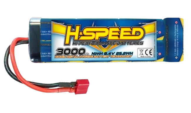HSPEED HSPNIMH002 3000mAh 8.4V Stick NimH