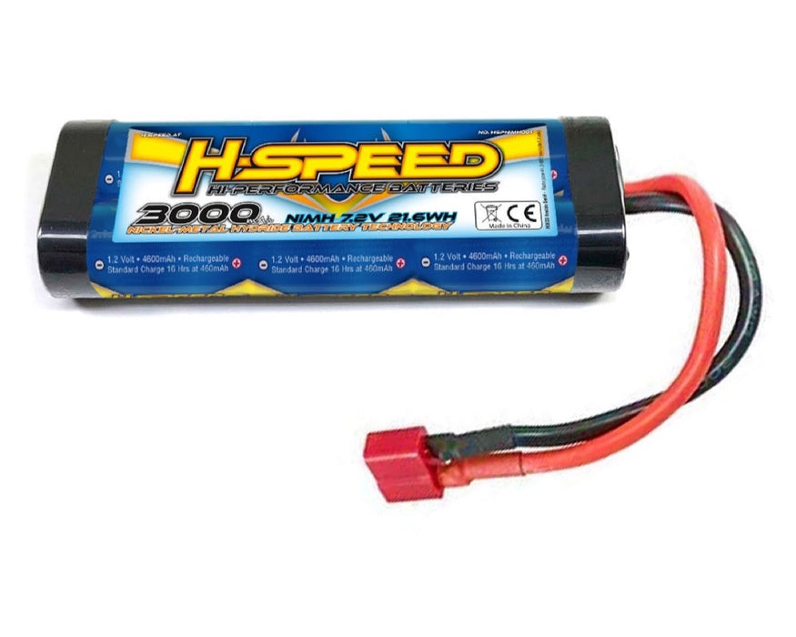 HSPEED HSPNIMH001 3000mAh 7.2V Stick NimH