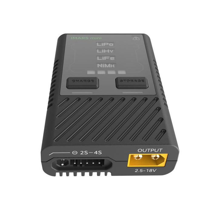 Gens Ace IMARS mini G Tech USB C 2 4S 60W RC Akkuladegerät mit Netzteil und Adapterkabel EU