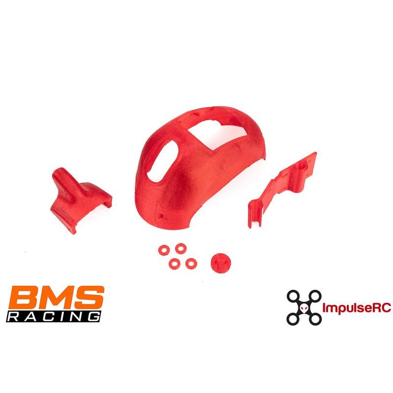 ImpulseRC BMSRacing JS-1 TPU Kit klar / rot