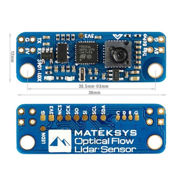 Matek Systems Optical Flow & Lidar Sensor 3901 L0X