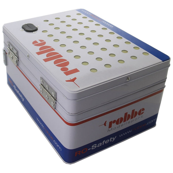 Maleta Ignífuga Robbe Ro-Safe M Para Baterías LiPo, Modelo #7001