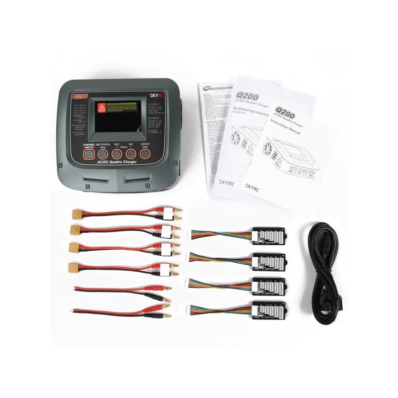 SkyRC Q200 AC/DC Ladegerät LiPo 1-6s 10A