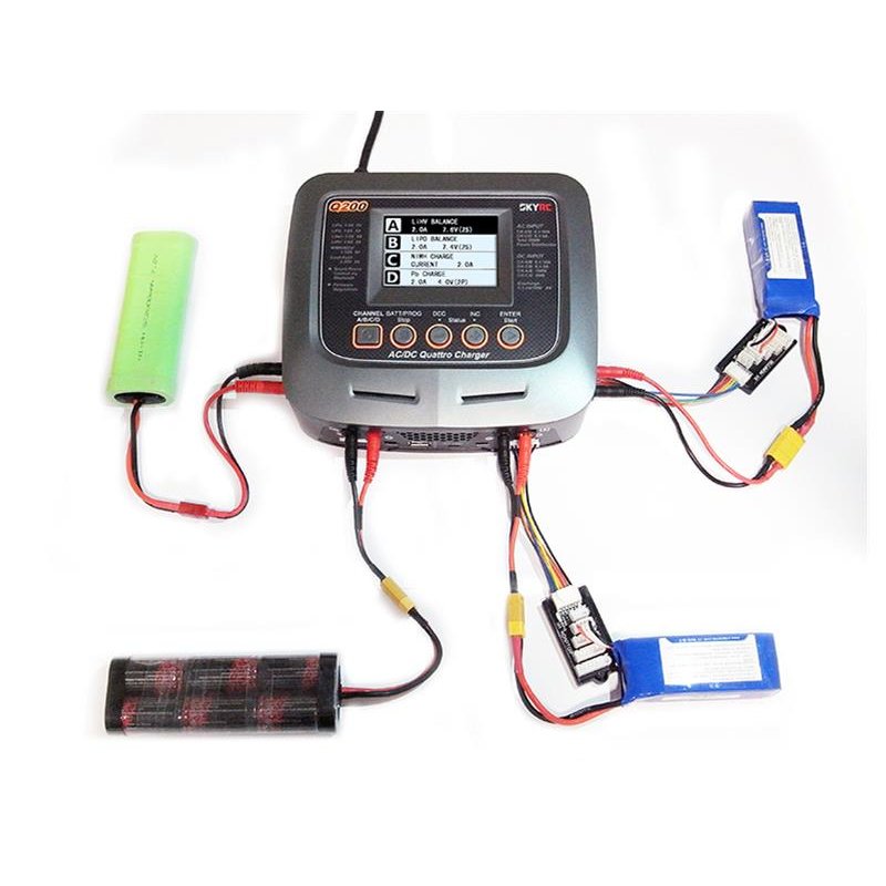 SkyRC Q200 AC/DC Ladegerät LiPo 1-6s 10A
