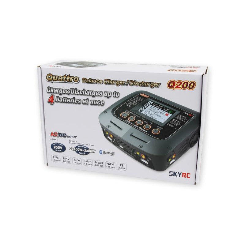 SkyRC Q200 AC/DC Ladegerät LiPo 1-6s 10A