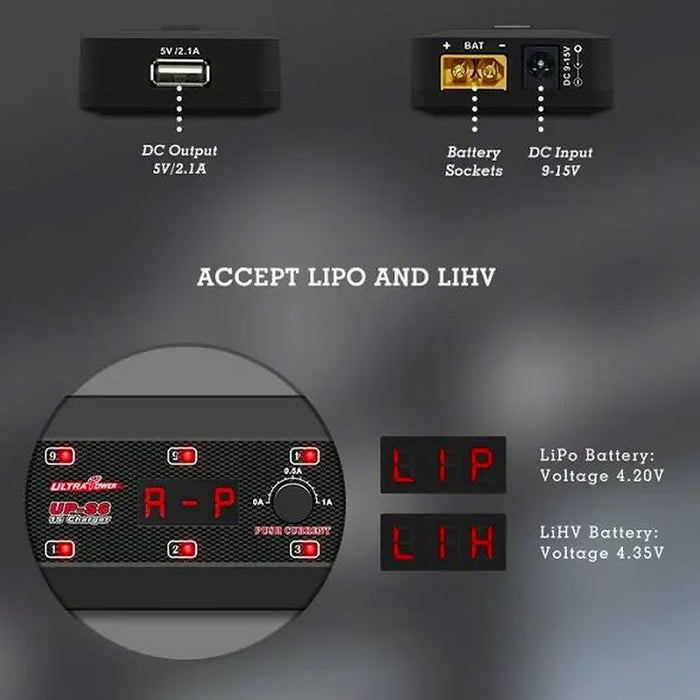 Ultrapower UP S6 6X1S LiPo/LiHV DC Ladegerät