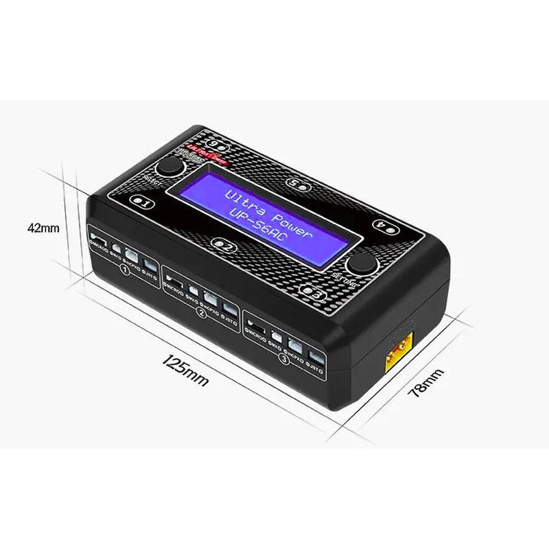 Ultrapower UP-S6AC 6X4,35W 1S AC LiPo/LiHV DC Ladegerät