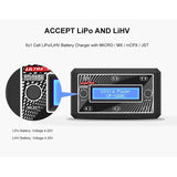 Ultrapower UP-S6AC 6X4,35W 1S AC LiPo/LiHV DC Ladegerät